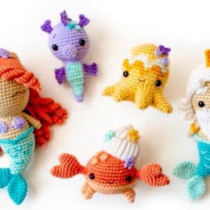Ocean plush set